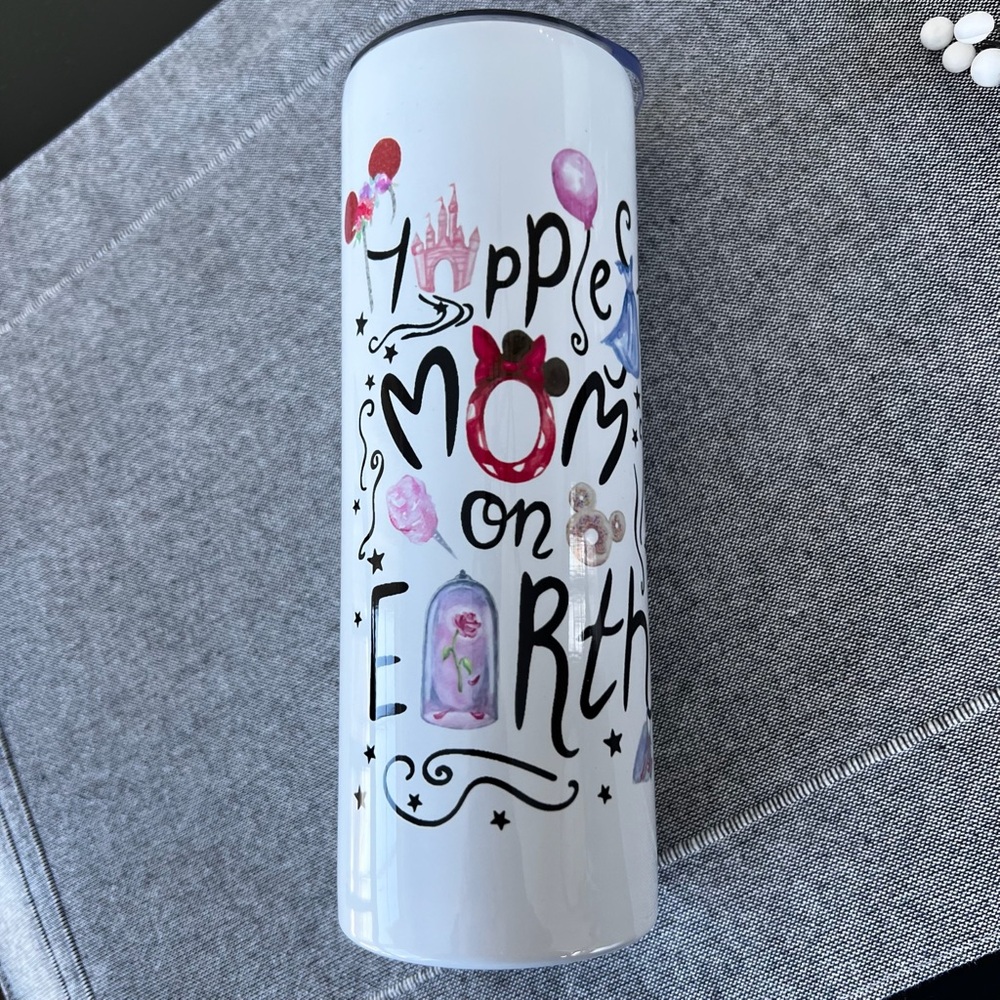 Happiest Mom on Earth Disney Thermos Mug